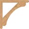 Ekena Millwork Legacy Craftsman Smooth Bracket, Western Red Cedar, 3 1/2"W x 42"D x 42"H BKT04X42X42LEC04SWR - alternate 4